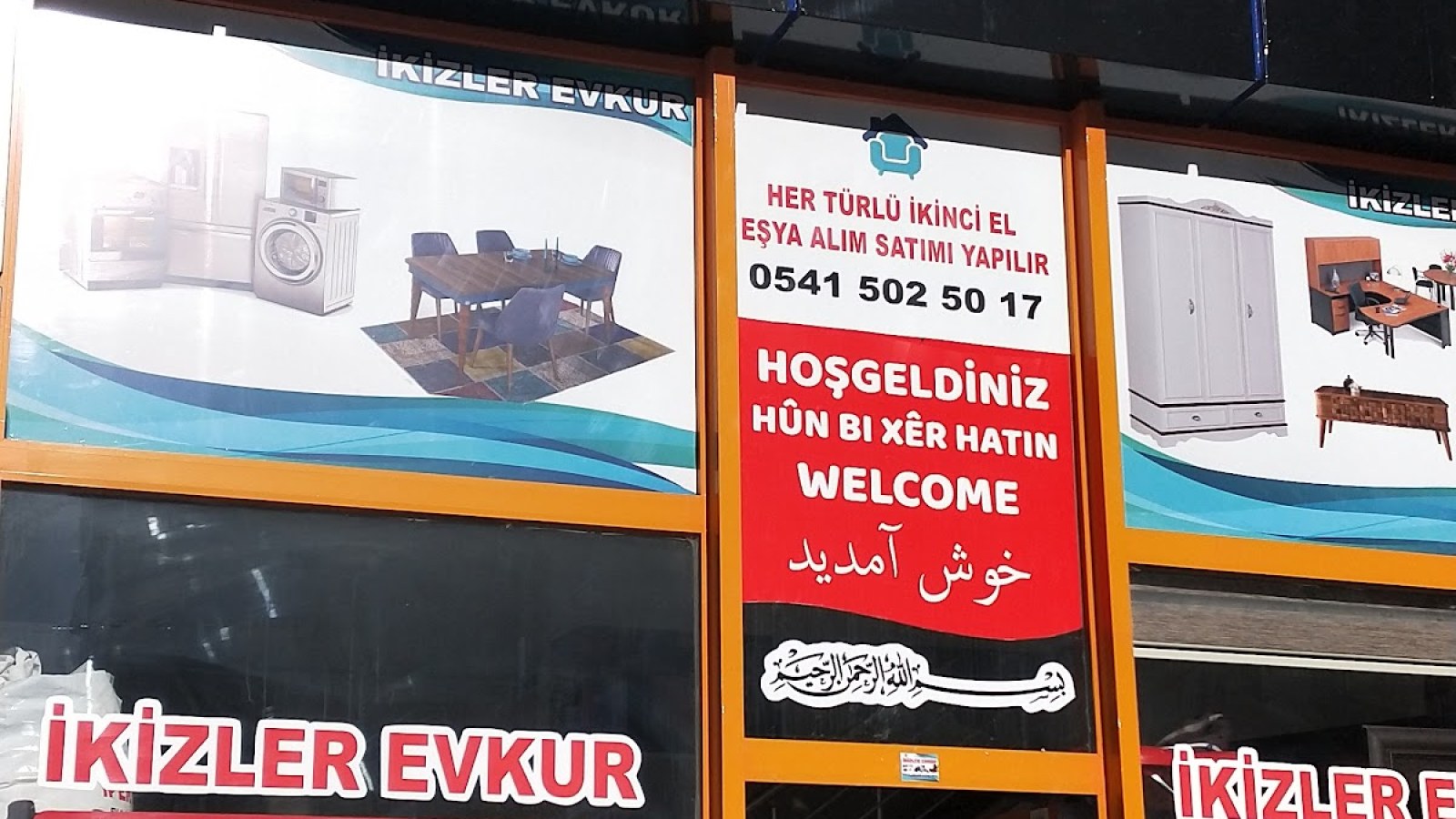 İkizler Evkur ikinci el eşya spot