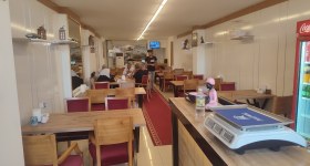 Semaver kahvaltı salonu