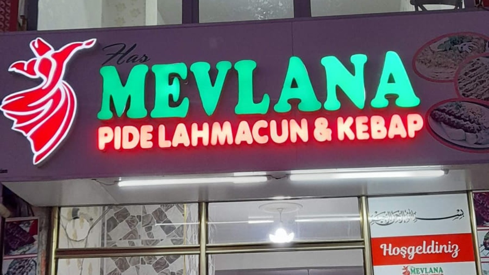 Erciş Mevlana kebap lahmacun salonu