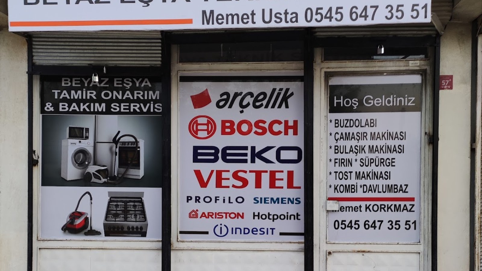 Korkmaz Beyaz Eşya Tekni̇k Servi̇si̇