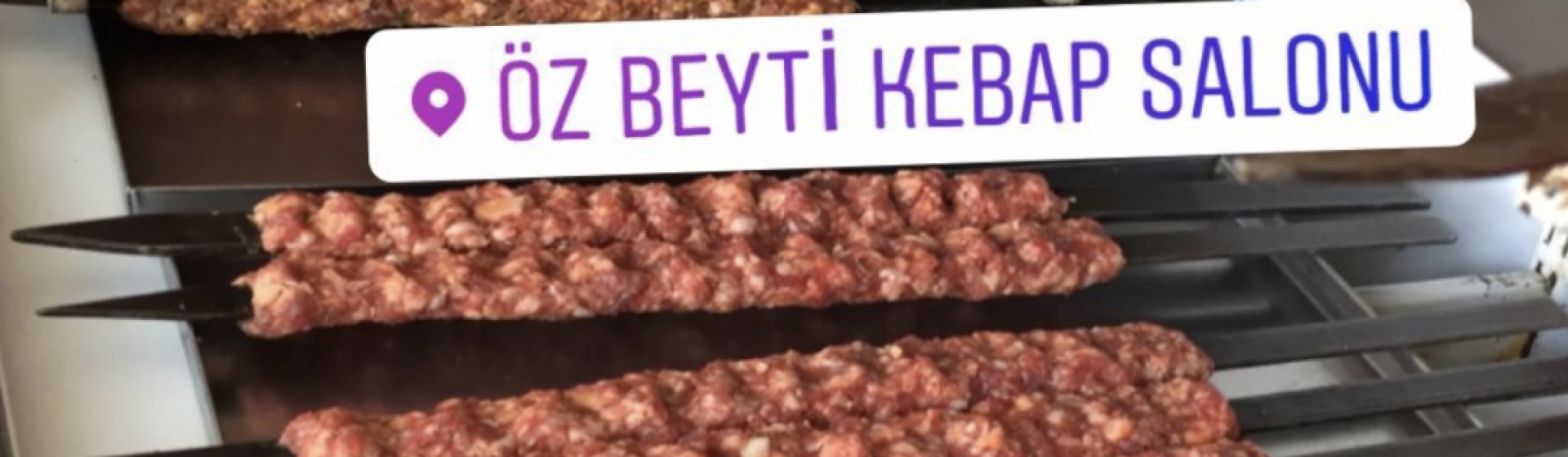 Öz Beyti kebap salonu hacı sıddık usta
