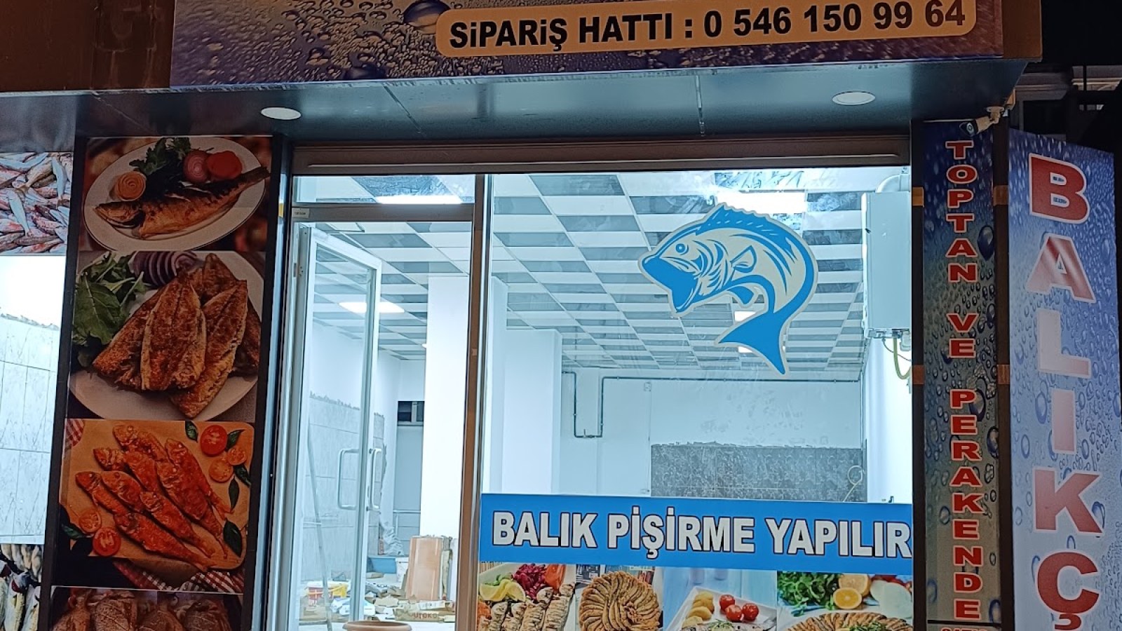 İskele caddesi balıkçı yeni marina balıkçılık