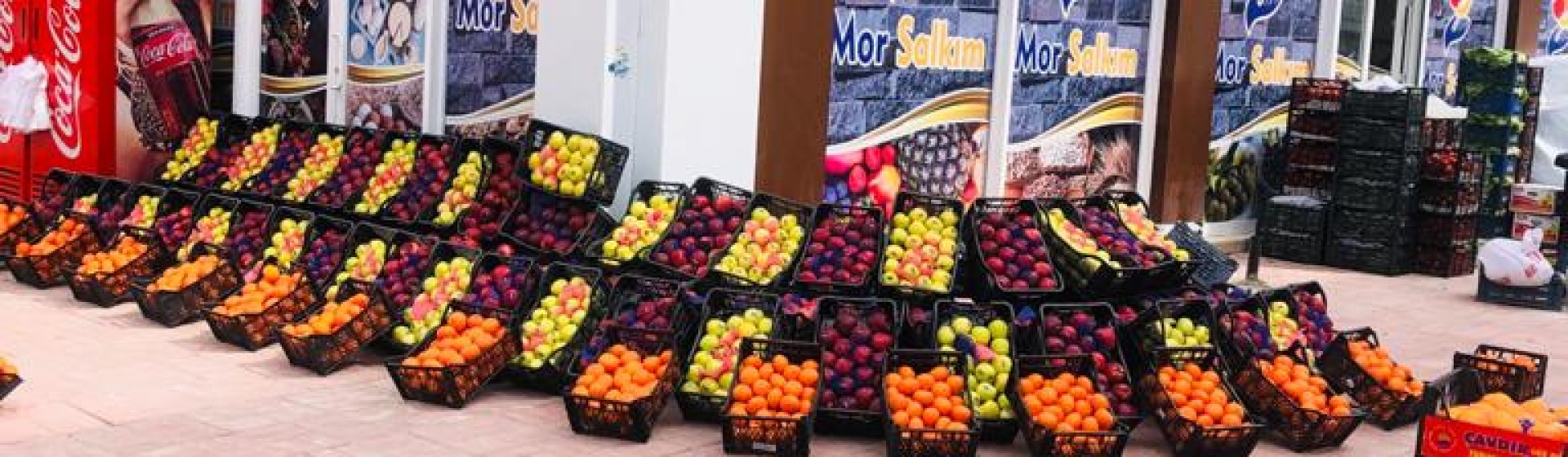 Mor Salkım Manav Market