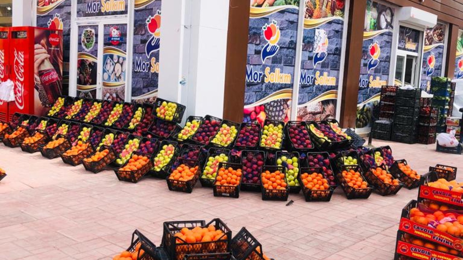 Mor Salkım Manav Market
