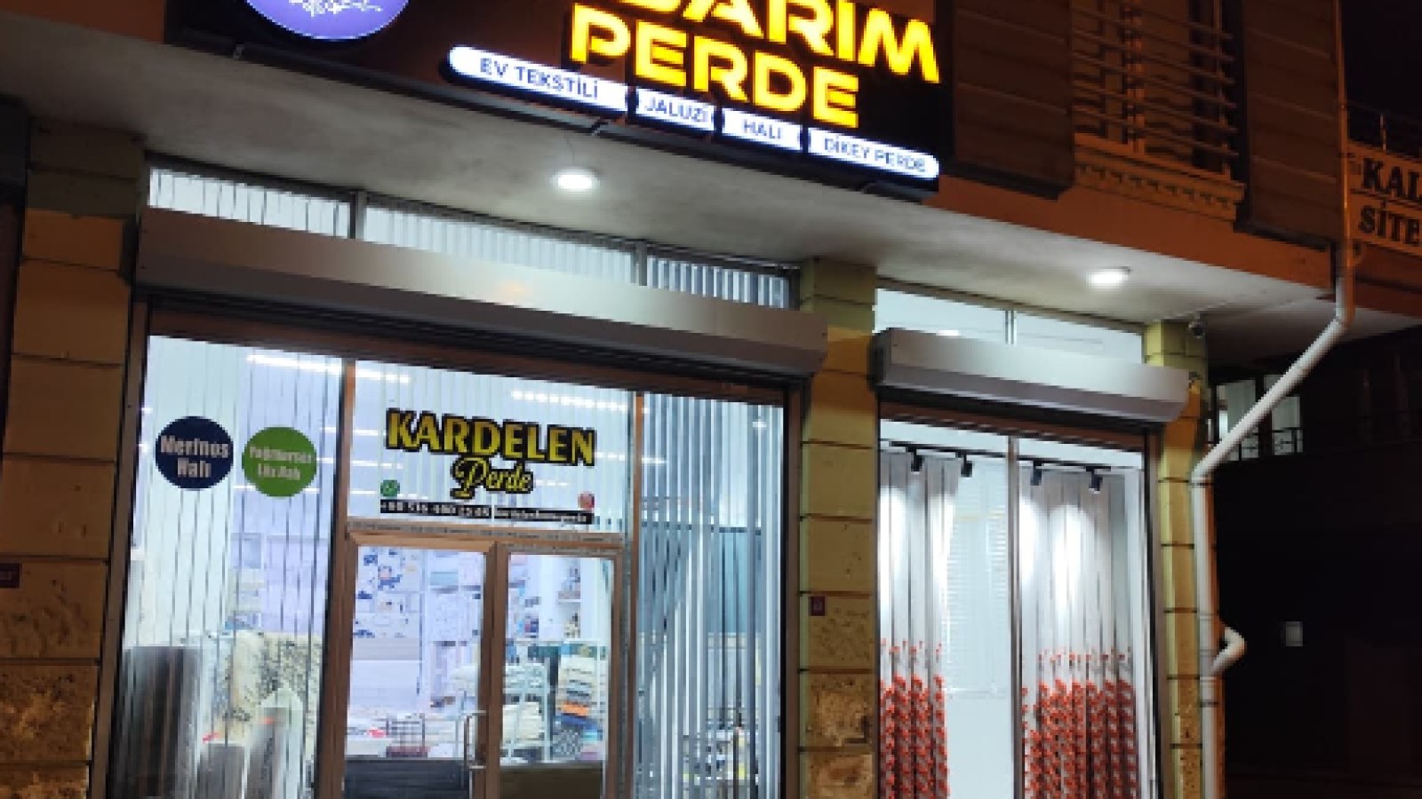 VAN TASARIM PERDE