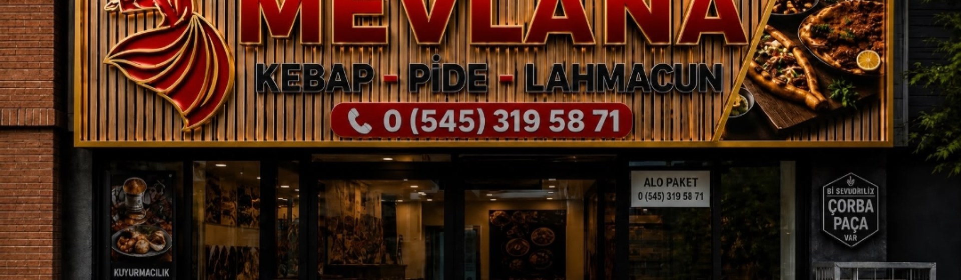 Van Mevlana kebap pide lahmacun