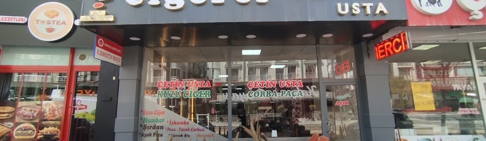 ÇETİN USTA ÇORBA-PAÇA VE CİĞER SALON