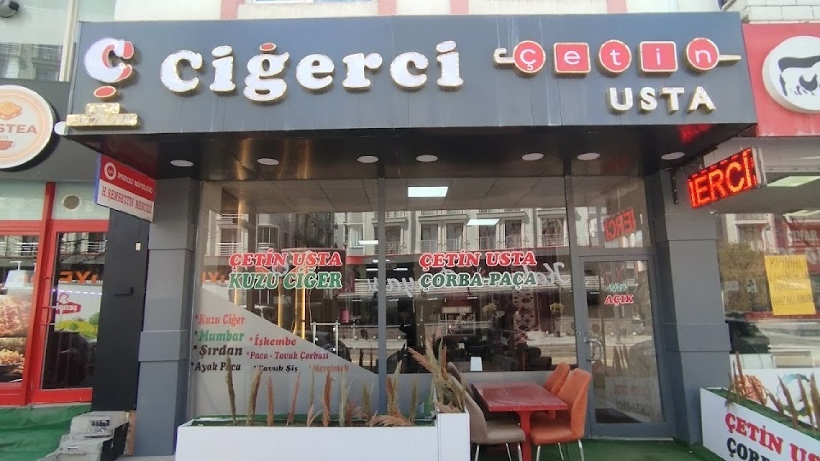 ÇETİN USTA ÇORBA-PAÇA VE CİĞER SALON