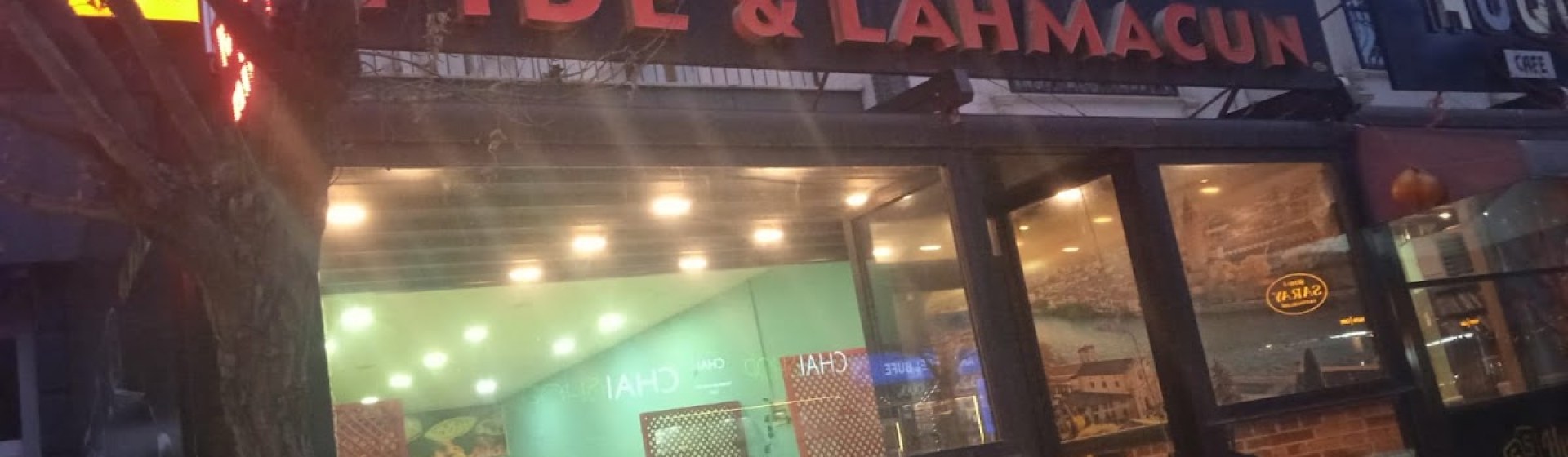 Cadde pide lahmacun van