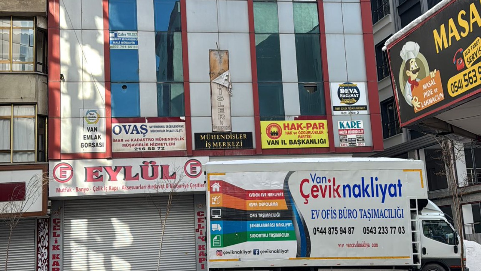 Van çevik evden eve nakliyat