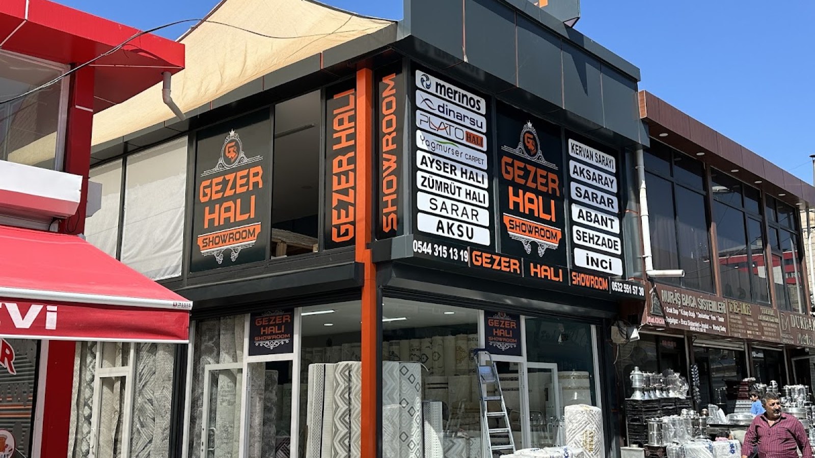 Gezer halı showroom