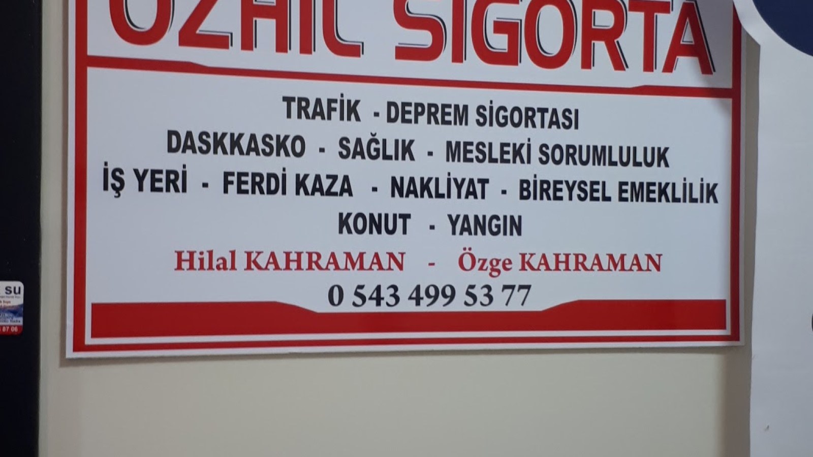 ÖZHİL SİGORTA ARACILIK HİZMETLERİ