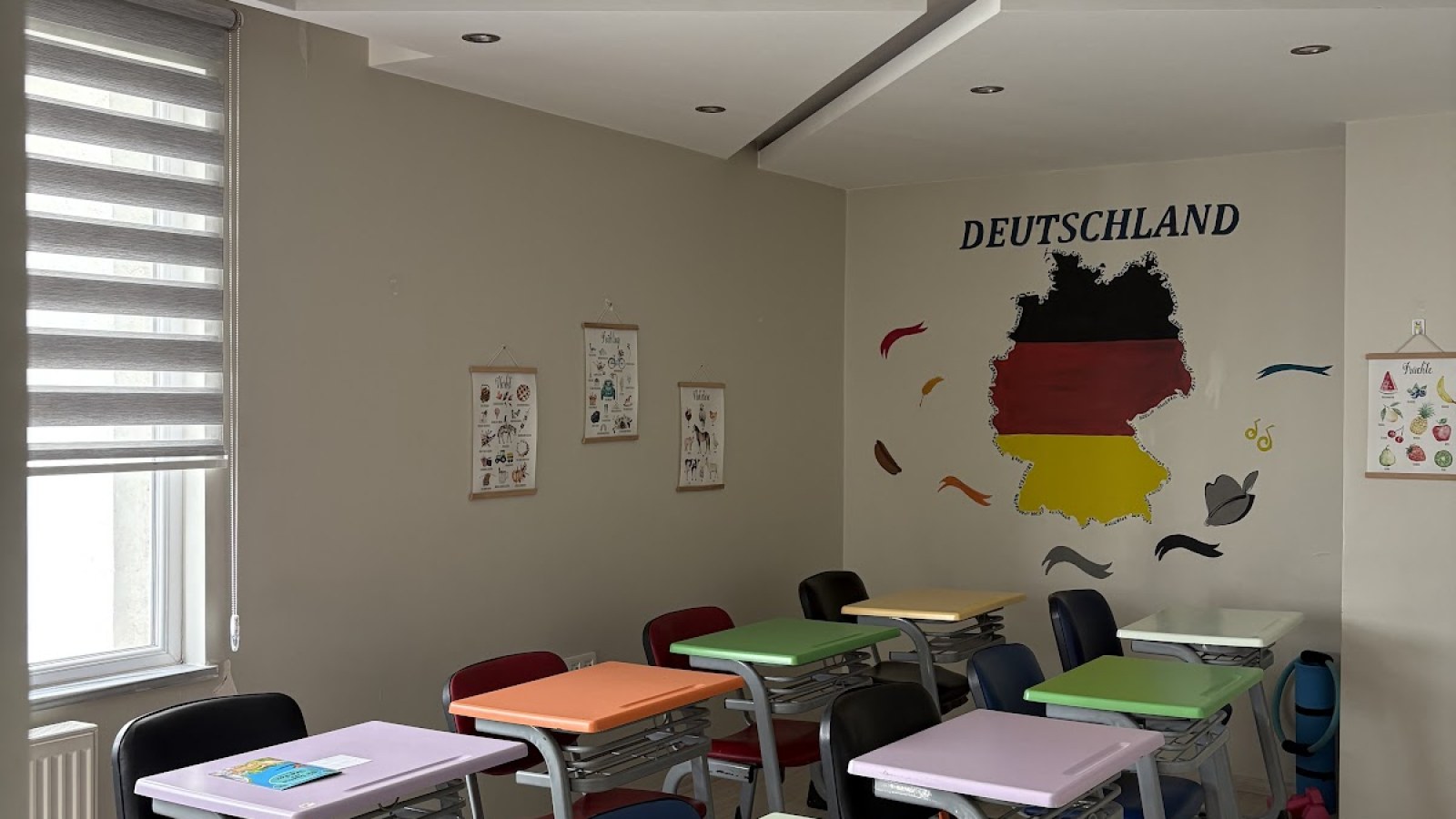 Blumen&Deutsch-Englisch Kurs Van